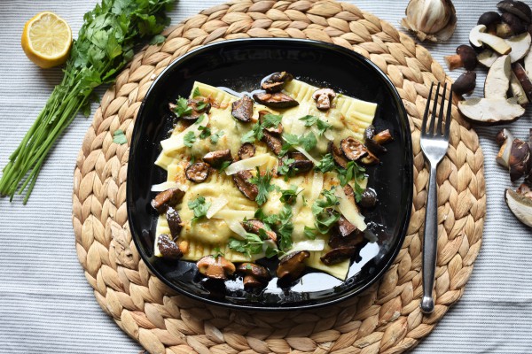 Ravioli z grzybami